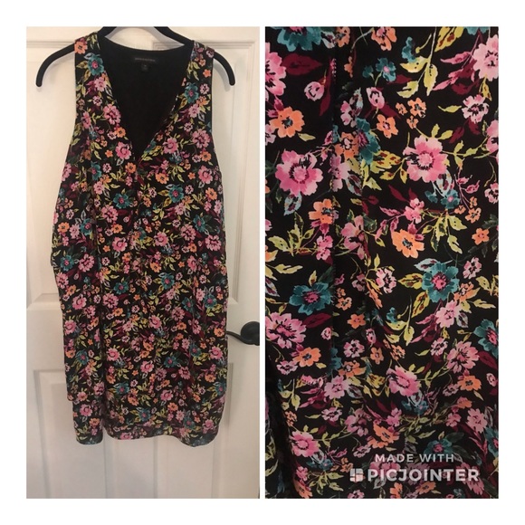 Banana Republic Multicolor Floral Layered Dress - Picture 3 of 6
